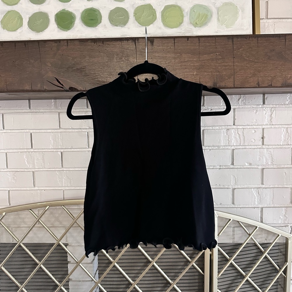 Black Zara top tank
